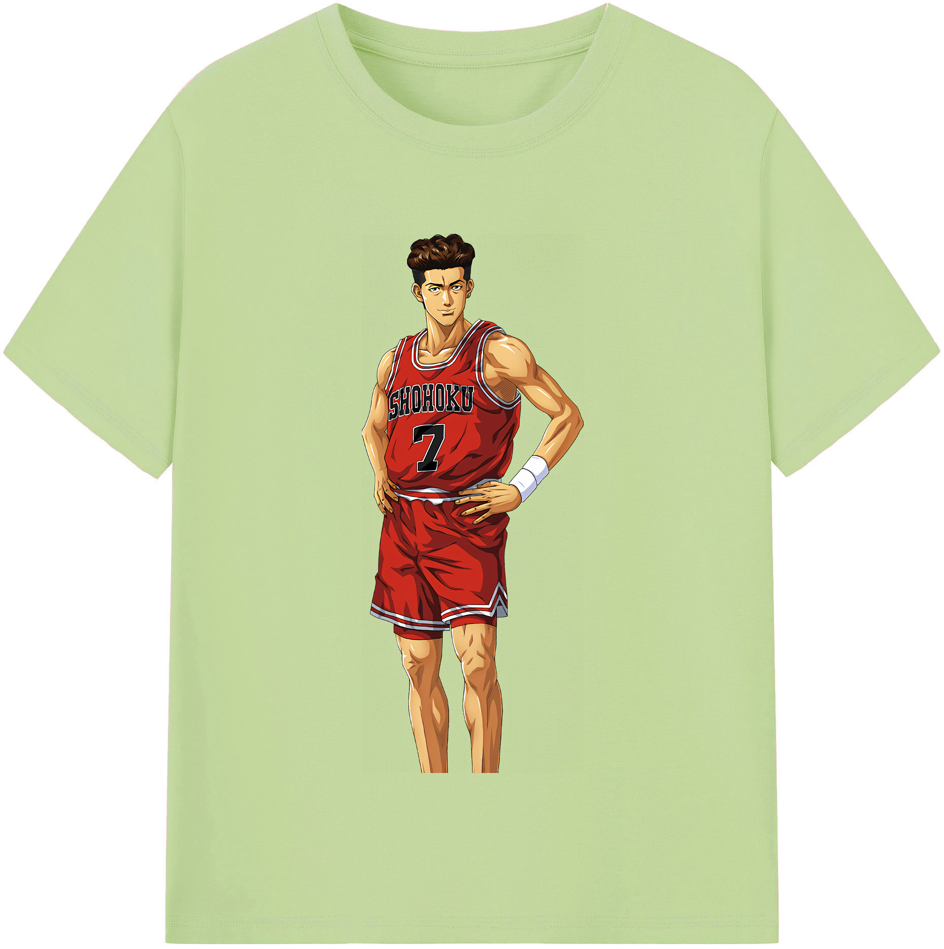 （画像用） SLAM DUNK／スラムダンク 綿100％半袖Tシャツ（フロントプリント）